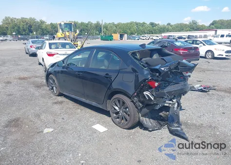 2025 Toyota Corolla Hybrid Se from USA, damaged, VIN JTDBCMFE8S3086671